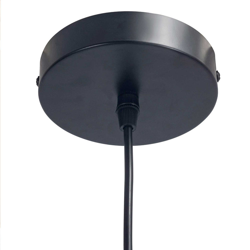 DE-0202-NAT, PENDANT KORG E27 15W LIGHT WOOD BLACK, Light wood, Black