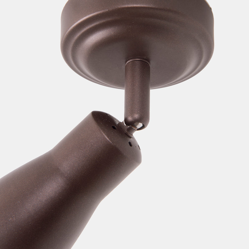 DE-0225-MAR, SPOTLIGHTS SERIES SAFRAN SINGLE GU10 8W BROWN, Brown