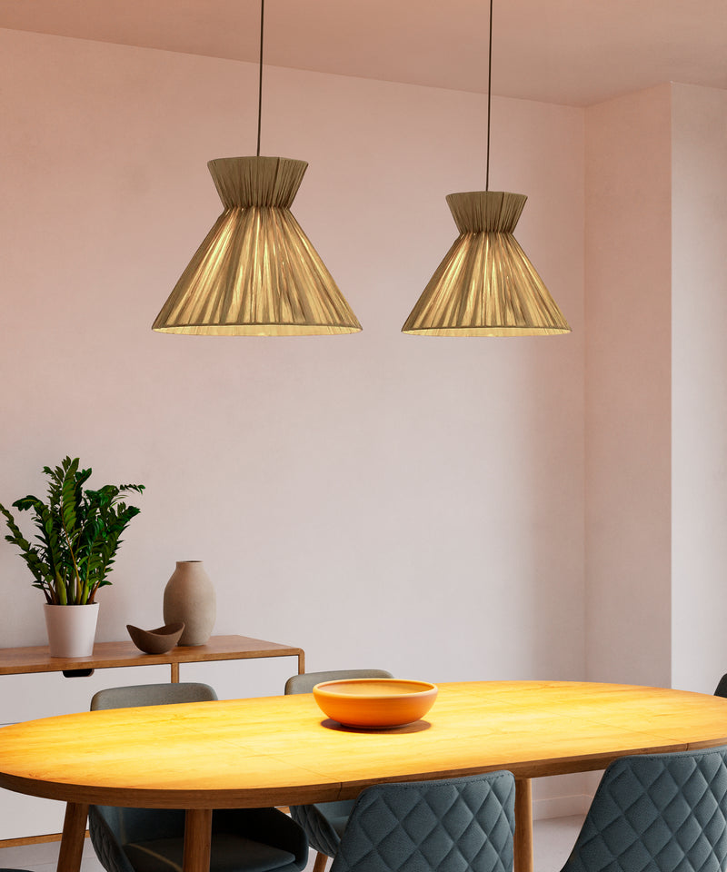 PENDANT DAMA E27 15W BLACK