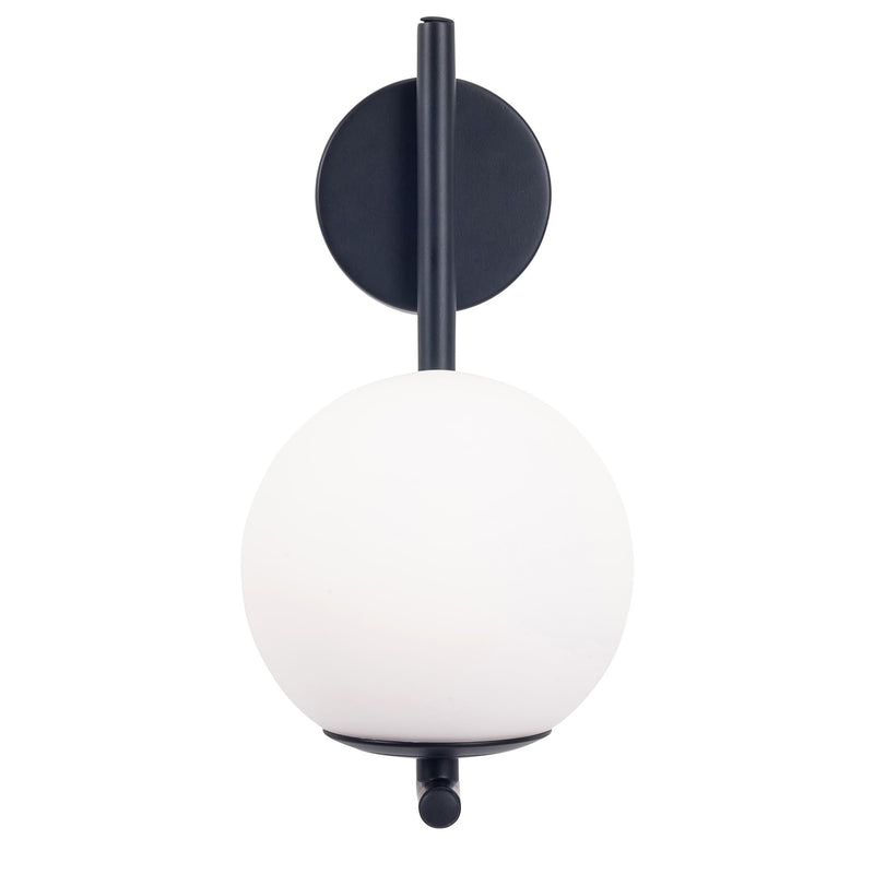 WALL FIXTURE SFERA SINGLE G9 6W BLACK
