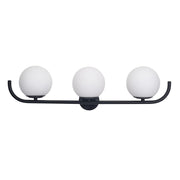 WALL FIXTURE SFERA TRIPLEX G9 18W BLACK