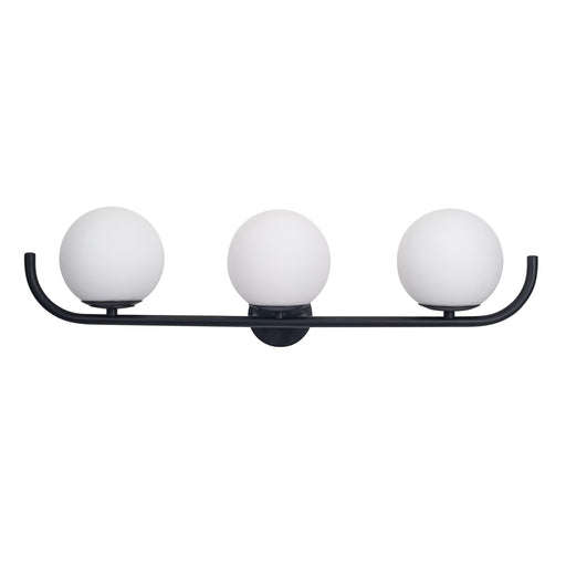 WALL FIXTURE SFERA TRIPLEX G9 18W BLACK