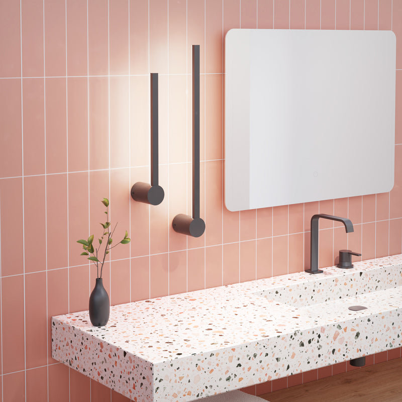 WALL FIXTURE PASSEGGIO NOVA LED 11.2W LED NEUTRAL-WHITE 4000K ON-OFF BLACK 1320