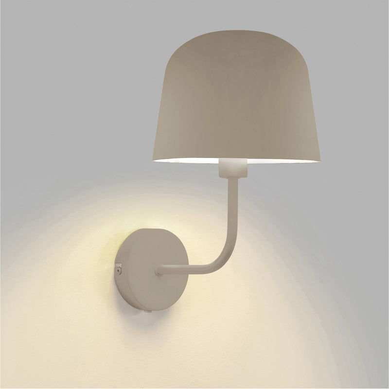 DE-0247-BEI, WALL FIXTURE FRES E14 9W BEIGE, Beige