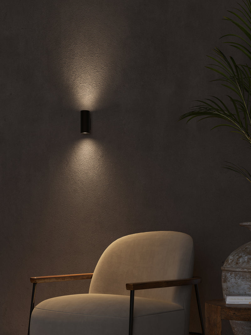 WALL FIXTURE DUPLO GU10 16W BLACK