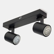 SPOTLIGHTS SERIES KAPLAN 2 BODIES GU10 BLACK