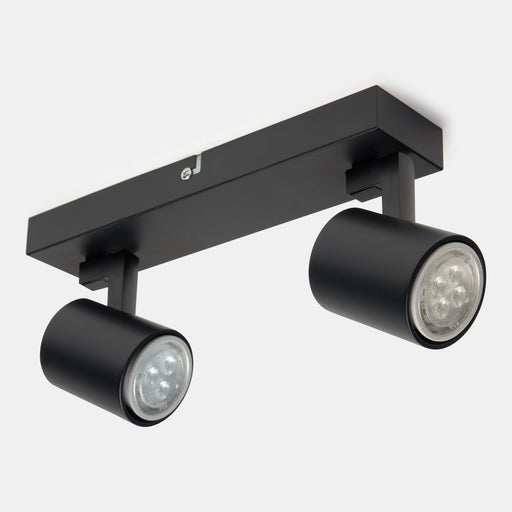 SPOTLIGHTS SERIES KAPLAN 2 BODIES GU10 BLACK