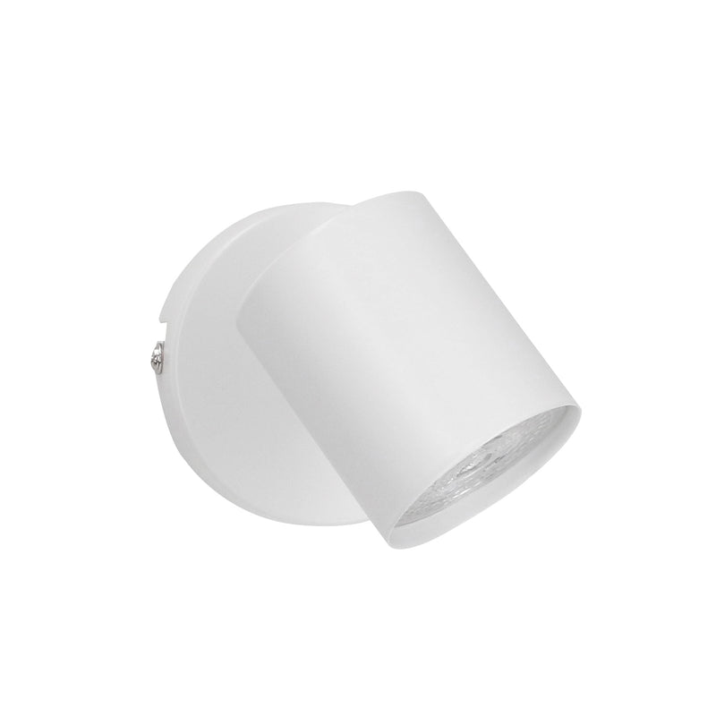 DE-0479-BLA, SPOTLIGHTS SERIES KEEPER SIMPLE GU10 8W , White