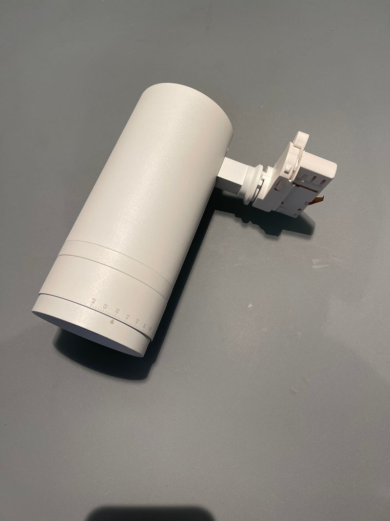 Morpheos White Dimmable CRI90 Zoom 10-60 Degree 3 Circuit Tracklight , CCT Colour Changing 3000K,4000K,5700K