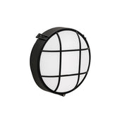 CEILING FIXTURE IP44 FOND ROUND E27 15W BLACK