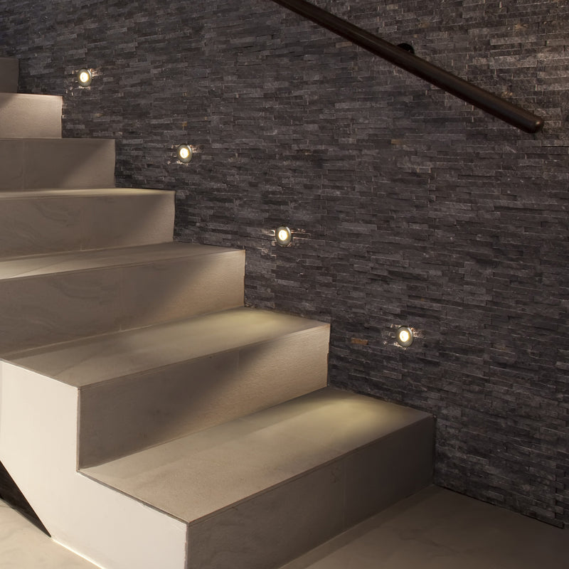 PX-0370-ALU, RECESSED UPLIGHTING IP65-IP67 SENYA 40MM LED 1.2W LED WARM-WHITE 3000K ON-OFF AL, Aluminium, Tinted