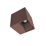 WALL FIXTURE IP54 REX LED 6.6W LED WARM-WHITE 3000K ON-OFF BROWN 680