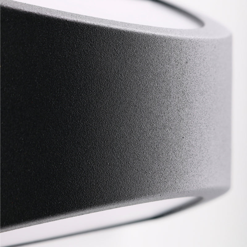 PX-0468-ANT, WALL FIXTURE IP54 KAPA LED 10W LED WARM-WHITE 3000K ON-OFF URBAN GREY 945.00, Urban grey, Opal