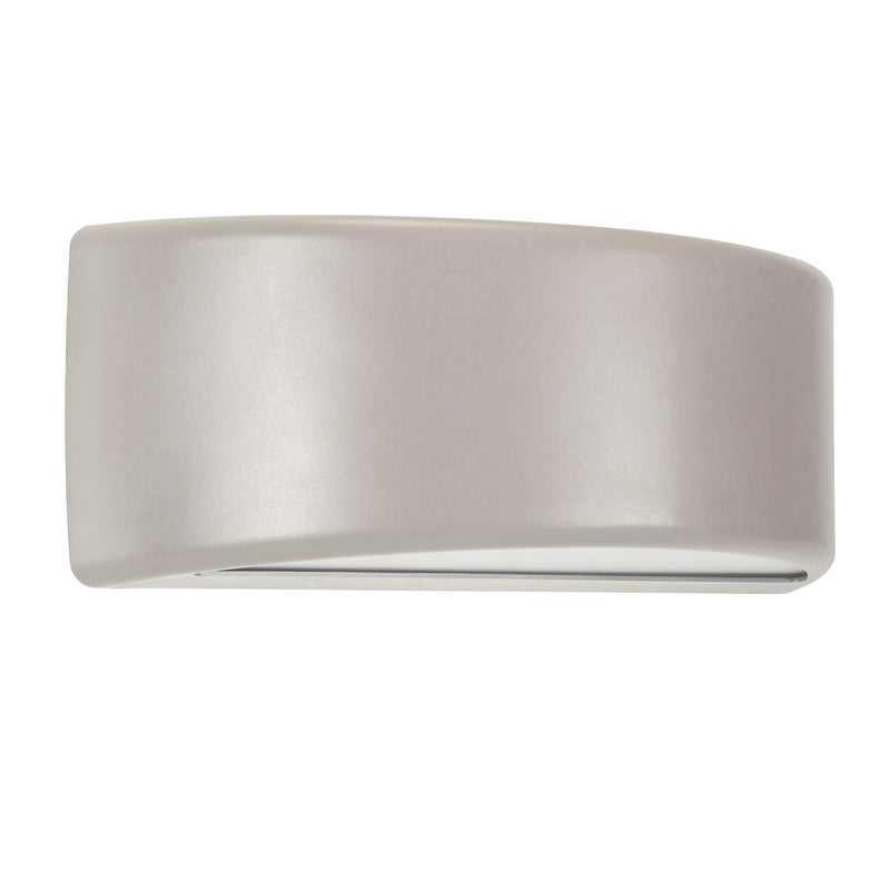 PX-0625-GRI, WALL FIXTURE IP65 AREA E27 15W GREY, Grey, Opal