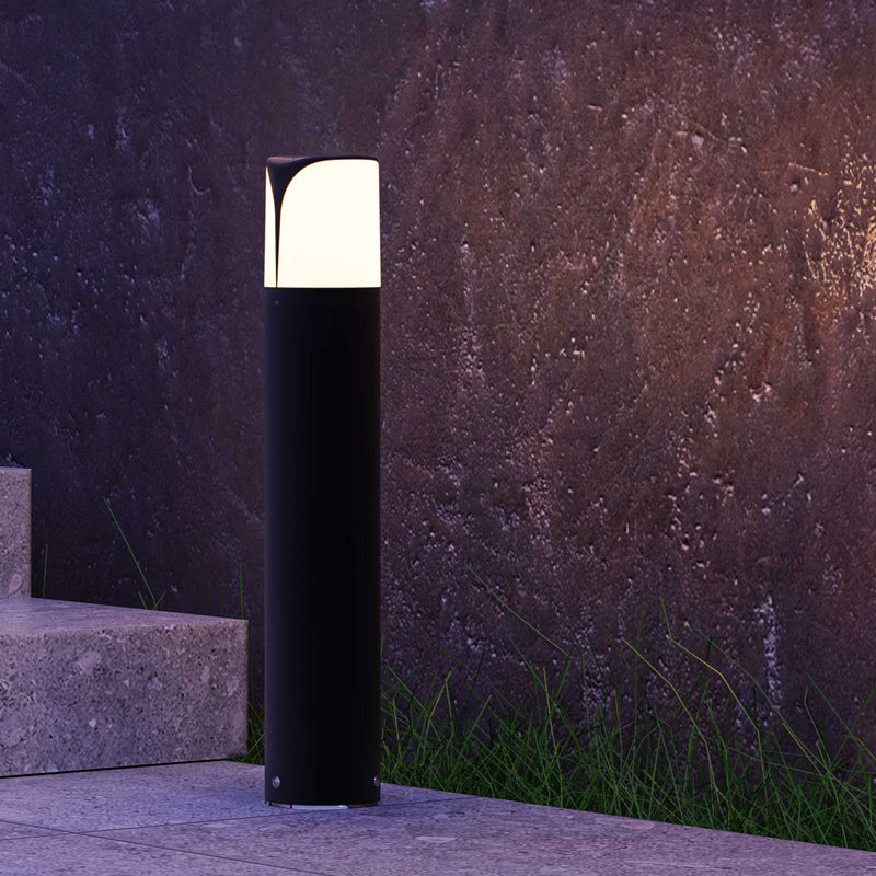 PX-0629-ANT, BOLLARD IP54 ASTRA 500MM E27 15W URBAN GREY, Urban grey, OPAL