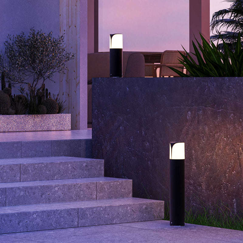 PX-0629-ANT, BOLLARD IP54 ASTRA 500MM E27 15W URBAN GREY, Urban grey, OPAL