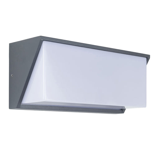WALL FIXTURE IP54 QUANTA E27 15W BLACK