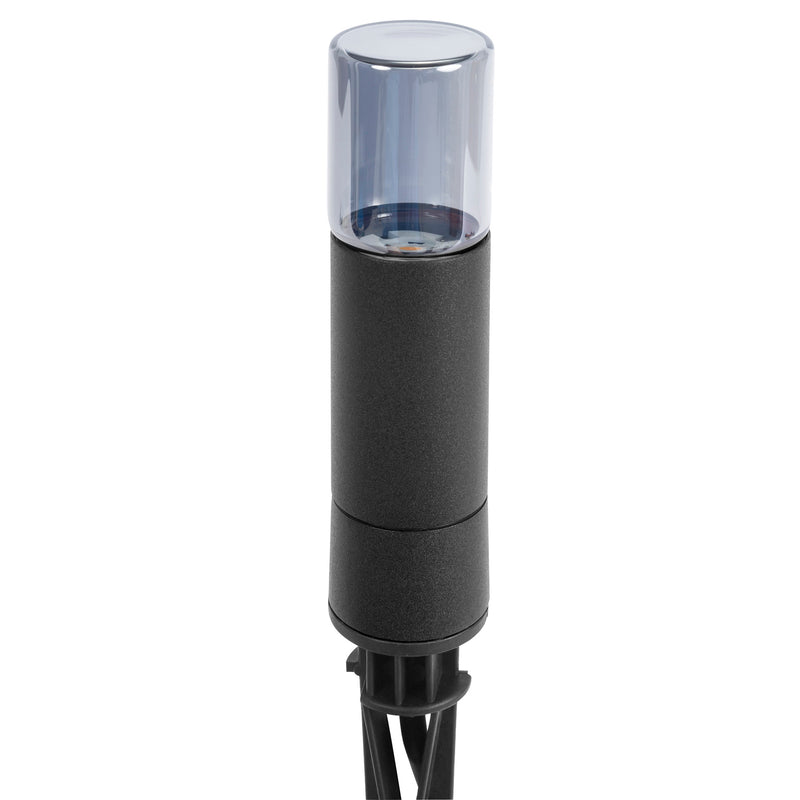 PX-0647-NEG, SPOTLIGHT IP54 TRIM LED 3.5W LED WARM-WHITE 3000K ON-OFF BLACK 280, Black, Fumé