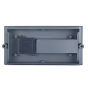 WALL FIXTURE IP54 ZENITHA LED 12W LED WARM-WHITE 3000K ON-OFF BLACK 1300