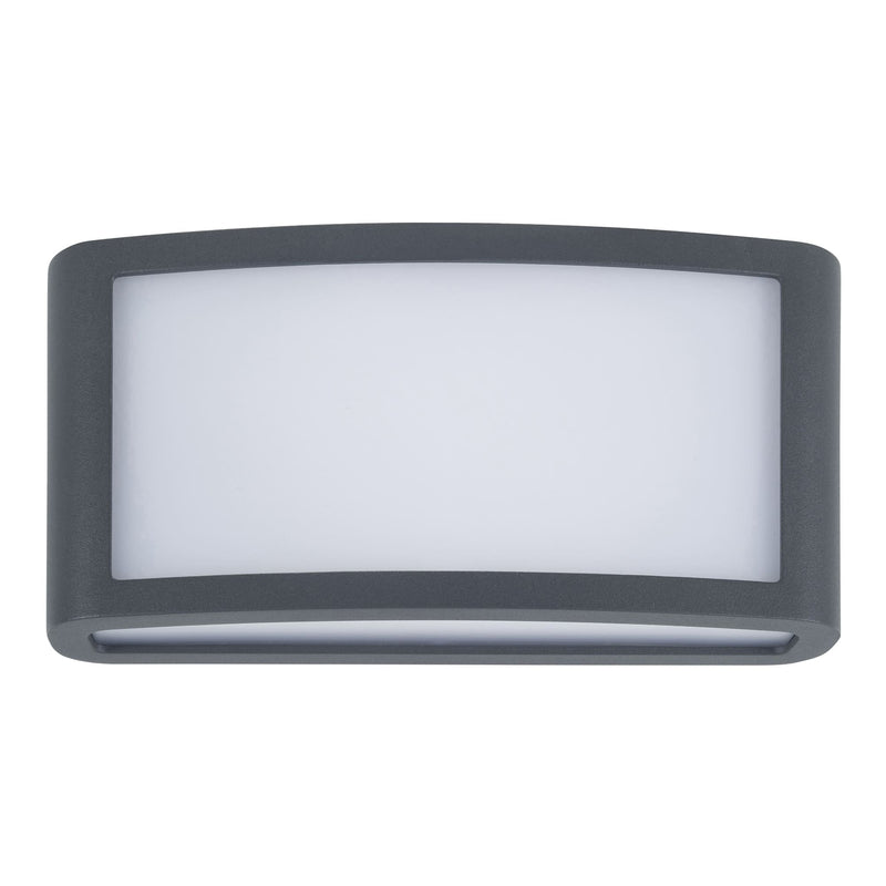 WALL FIXTURE IP54 ZENITHA LED 12W LED WARM-WHITE 3000K ON-OFF BLACK 1300