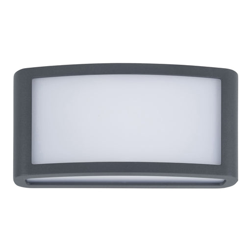 WALL FIXTURE IP54 ZENITHA LED 12W LED WARM-WHITE 3000K ON-OFF BLACK 1300