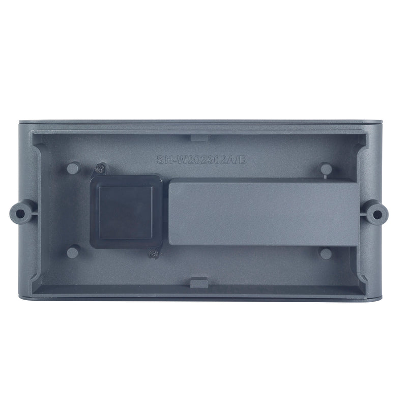 PX-0649-NEG, WALL FIXTURE IP54 ZENITHA LED 12W LED WARM-WHITE 3000K ON-OFF BLACK 1300, Black, OPAL