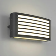 WALL FIXTURE IP54 ZENITHA LED 12W LED WARM-WHITE 3000K ON-OFF BLACK 1300