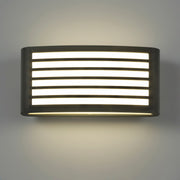 WALL FIXTURE IP54 ZENITHA LED 12W LED WARM-WHITE 3000K ON-OFF BLACK 1300