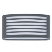 WALL FIXTURE IP54 ZENITHA LED 12W LED WARM-WHITE 3000K ON-OFF BLACK 1300