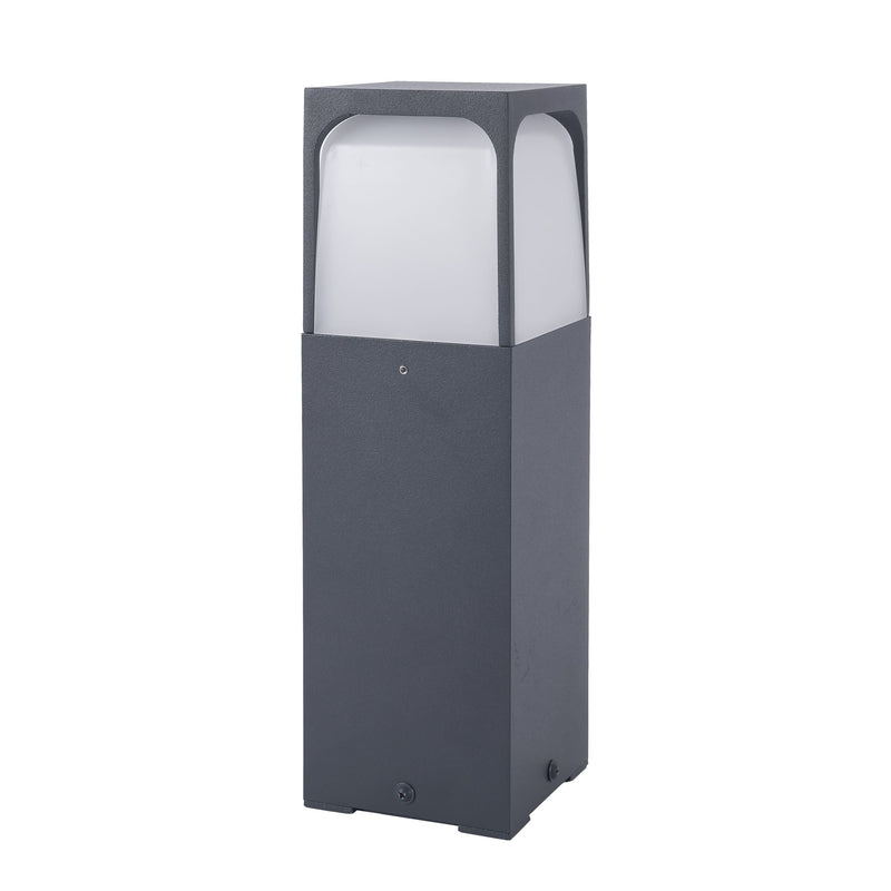 BOLLARD IP54 VETA 300MM E27 15W BLACK
