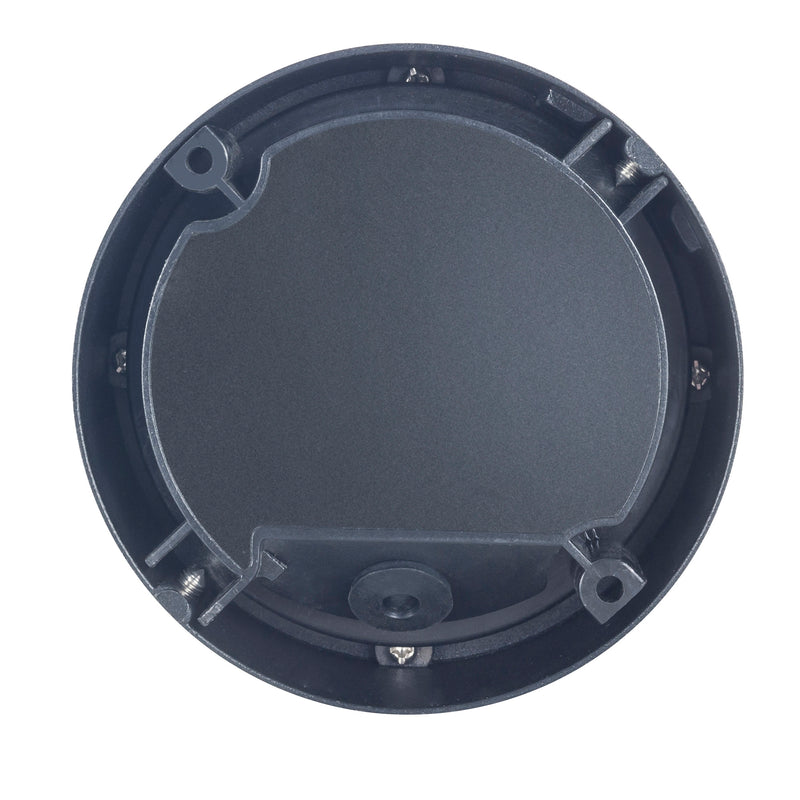 PX-0668-NEG, WALL FIXTURE IP54 ONE LED 6.3W LED WARM-WHITE 3000K ON-OFF BLACK 750, Black, OPAL