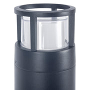 BOLLARD IP54 ONE LED 6.3W LED WARM-WHITE 3000K ON-OFF BLACK 750