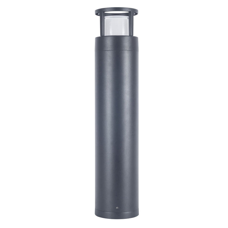 BOLLARD IP54 ONE LED 6.3W LED WARM-WHITE 3000K ON-OFF BLACK 750