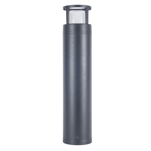 BOLLARD IP54 ONE LED 6.3W LED WARM-WHITE 3000K ON-OFF BLACK 750