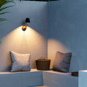 WALL FIXTURE IP54 ECLIPTA I LED 10W LED WARM-WHITE 3000K ON-OFF BROWN 1190