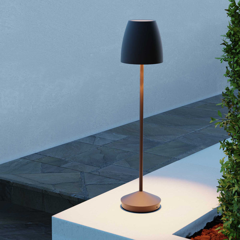BOLLARD IP54 ECLIPTA I LED 10W LED WARM-WHITE 3000K ON-OFF BROWN 1190