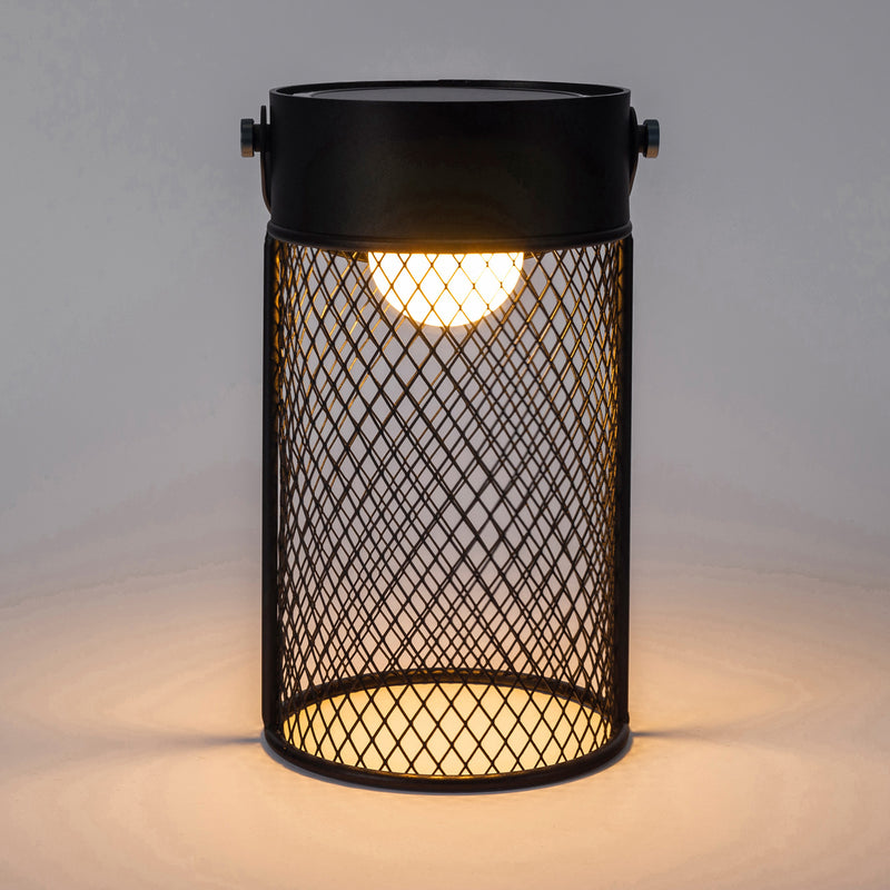 PX-0697-NEG, TABLE LAMP IP54 RORER LED 3W LED WARM-WHITE 3000K BLACK 350, Black, Opal