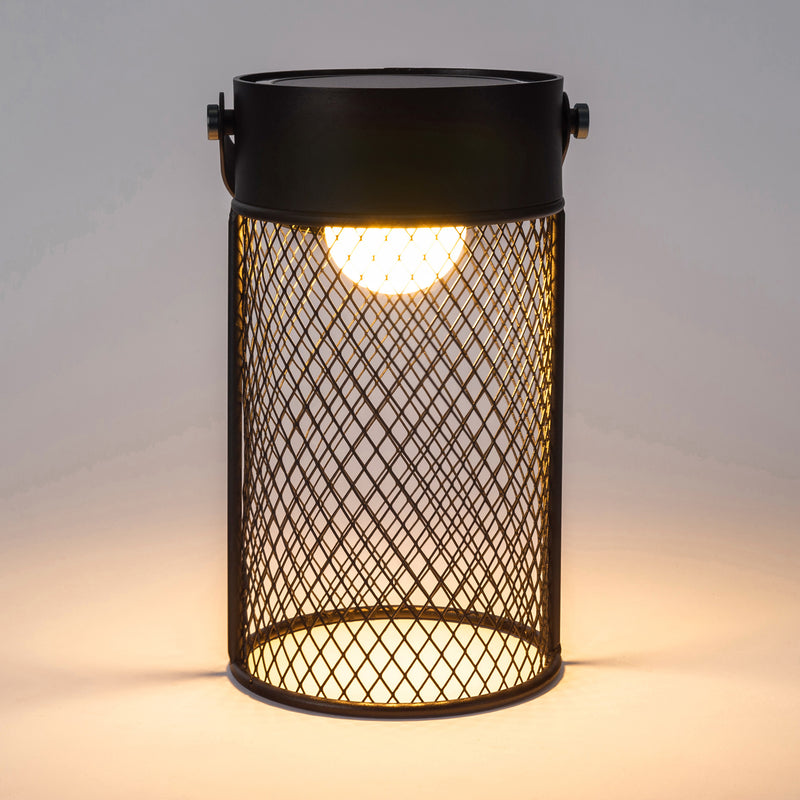 PX-0697-NEG, TABLE LAMP IP54 RORER LED 3W LED WARM-WHITE 3000K BLACK 350, Black, Opal