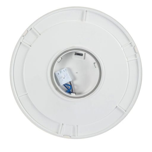 WALL FIXTURE IP65 MOO ROUNS SENSOR LED 18W SW 2700-3200-4000K ON-OFF WHITE 2500