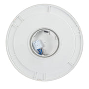 WALL FIXTURE IP65 MOO ROUNS SENSOR LED 18W SW 2700-3200-4000K ON-OFF WHITE 2500