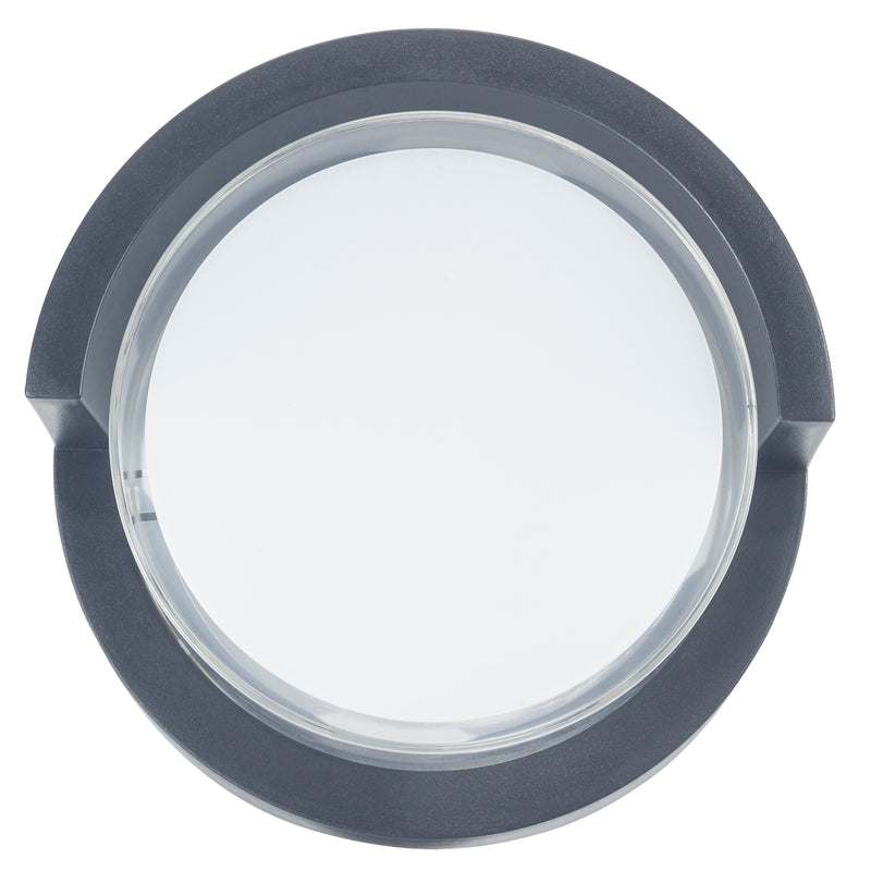 WALL FIXTURE IP65 CREU ROUND LED 15.1W SW 2700-3200-4000K ON-OFF BLACK 1650