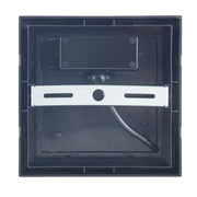 WALL FIXTURE IP65 CREU SQUARE LED 15.2W SW 2700-3200-4000K ON-OFF BLACK 1650
