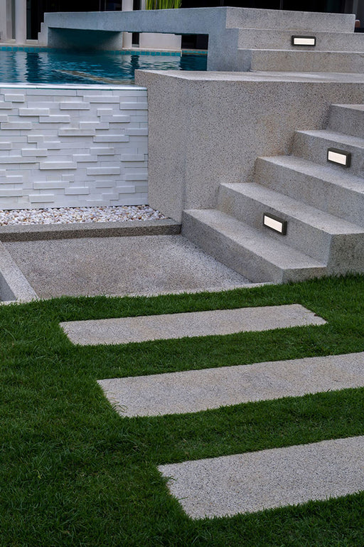 WALL FIXTURE IP65 KAIRO DIFFUSER RECTANGULAR LED 5.4W SW 2700-3200-4000K ON-OFF 