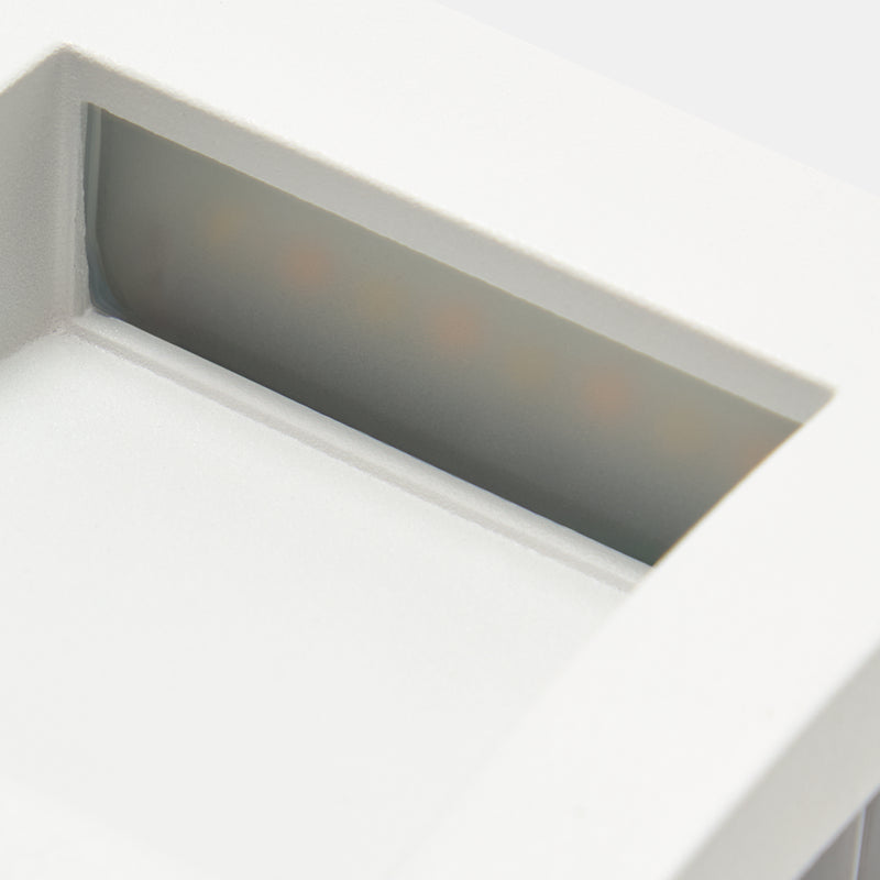 RECESSED WALL LIGHTING IP65 ZILO LED 3.6W SW 2700-3200-4000K ON-OFF WHITE 465