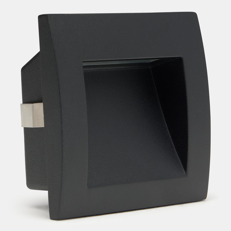 RECESSED WALL LIGHTING IP65 ZILO LED 3.6W SW 2700-3200-4000K ON-OFF BLACK 465