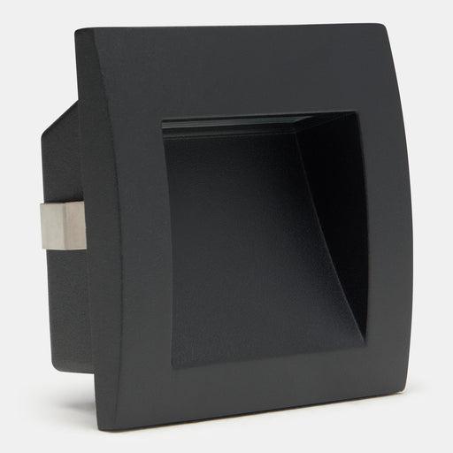 RECESSED WALL LIGHTING IP65 ZILO LED 3.6W SW 2700-3200-4000K ON-OFF BLACK 465