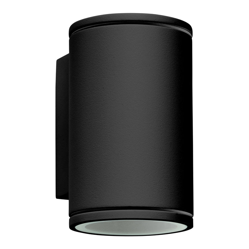 WALL FIXTURE IP54 ORION SINGLE EMISSION GU10 8W BLACK