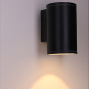WALL FIXTURE IP54 ORION SINGLE EMISSION GU10 8W BLACK