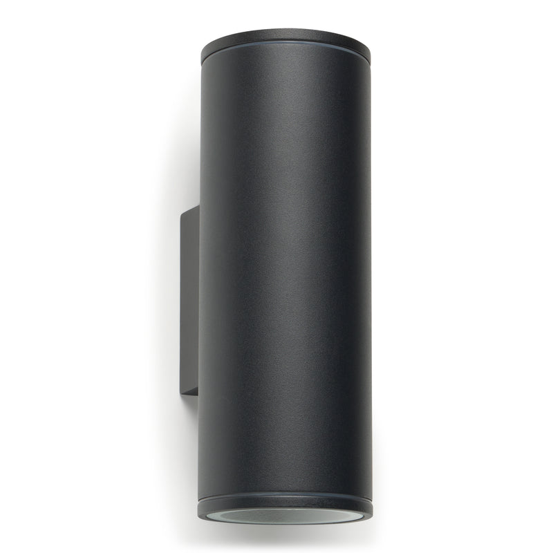 WALL FIXTURE IP54 ORION DOUBLE EMISSION GU10 16W BLACK