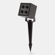 SPOTLIGHT IP65 CREST LED 8.2W LED WARM-WHITE 3000K ON-OFF BLACK 800